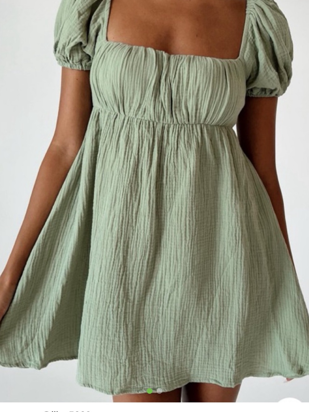 Princess Polly Sage Green Mini Dress